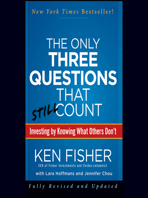 Title details for The Only Three Questions That Still Count by Jennifer Chou - Wait list